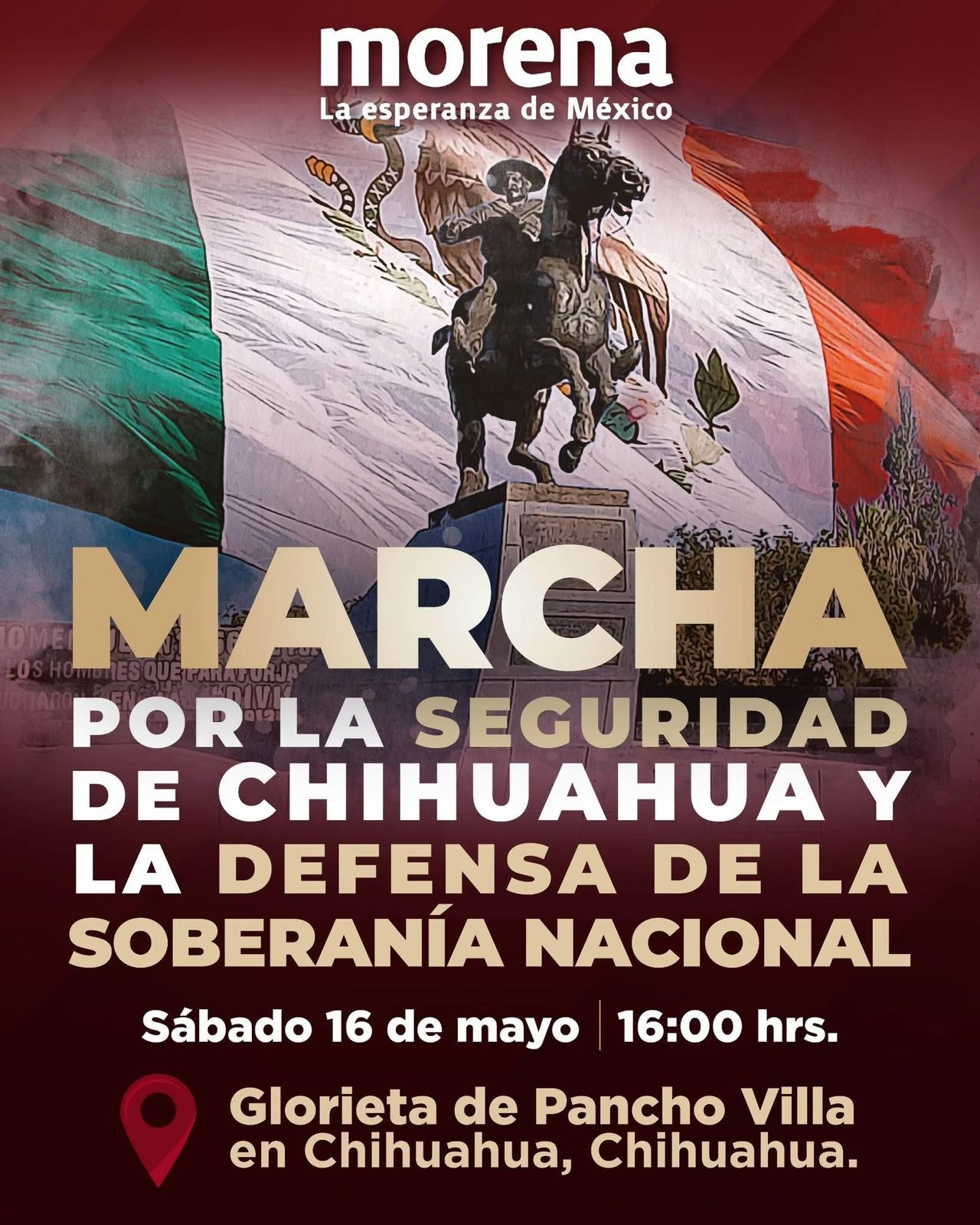 Marchamos exigiendo Seguridad, Paz y respeto a la soberanía: Estrada