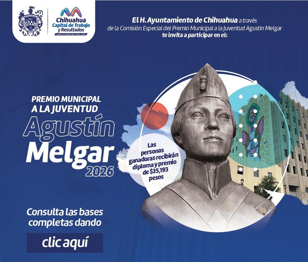 Abren convocatoria para el Premio Municipal a la Juventud 2026