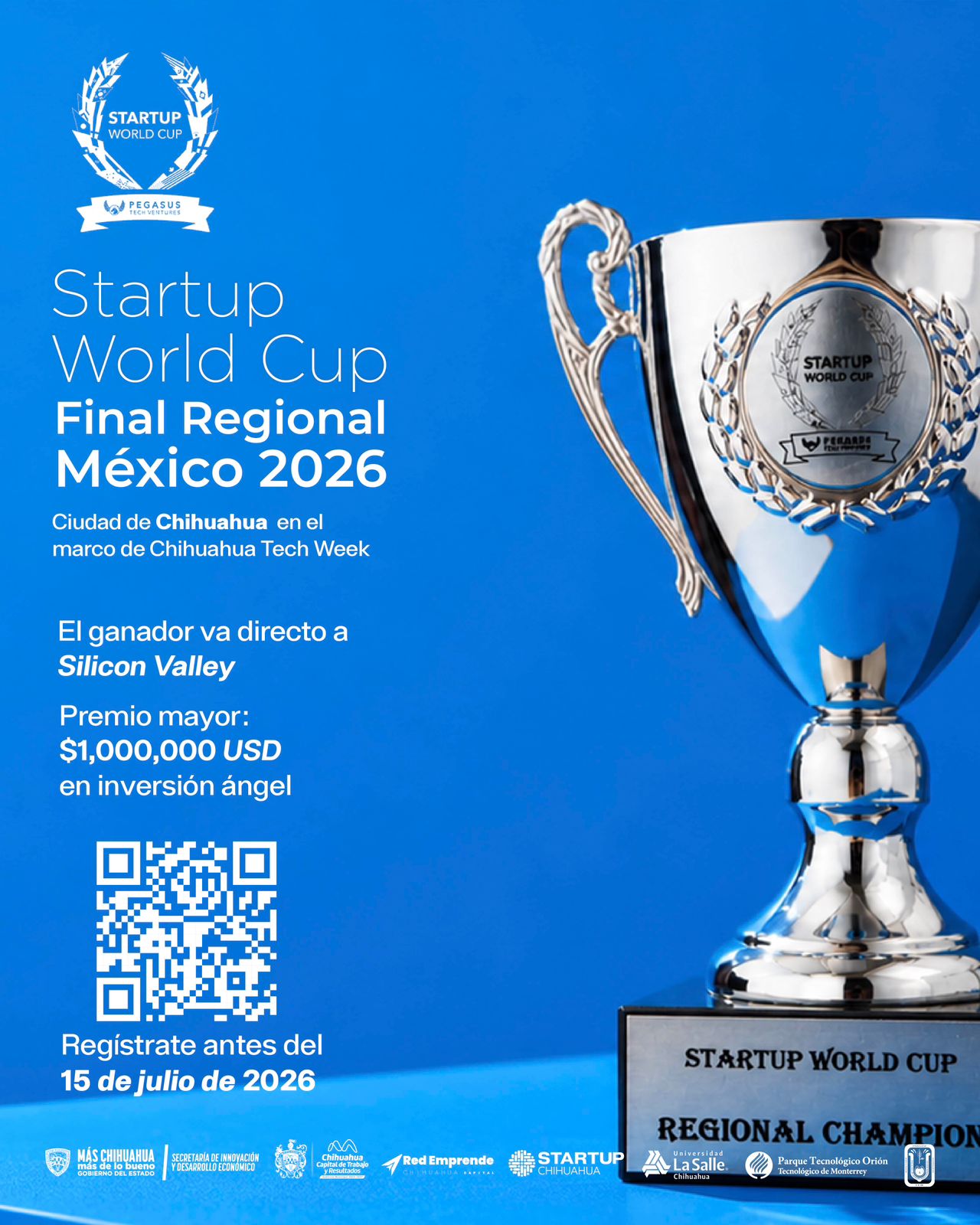 Abre Municipio convocatoria Startup World Cup 2026