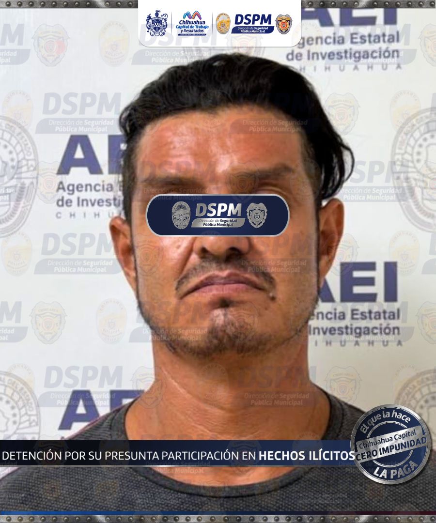 Localizan mediante patrullaje a hombre con orden de aprehensión