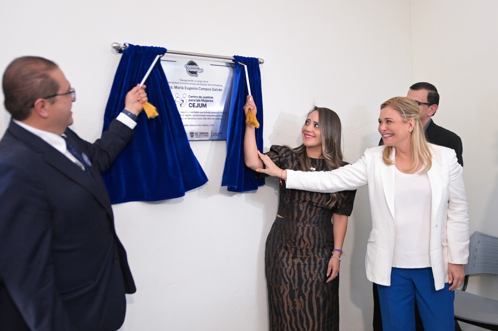Maru inaugura el nuevo CEJUM en Parral