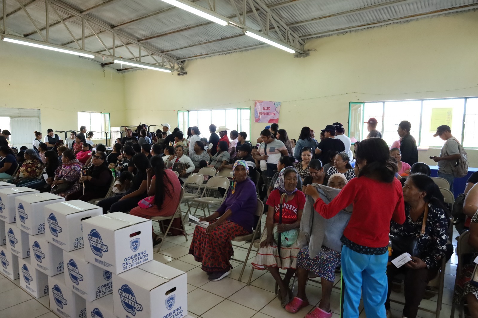 Entrega SPyCI apoyos a comunidades indígenas de Parral