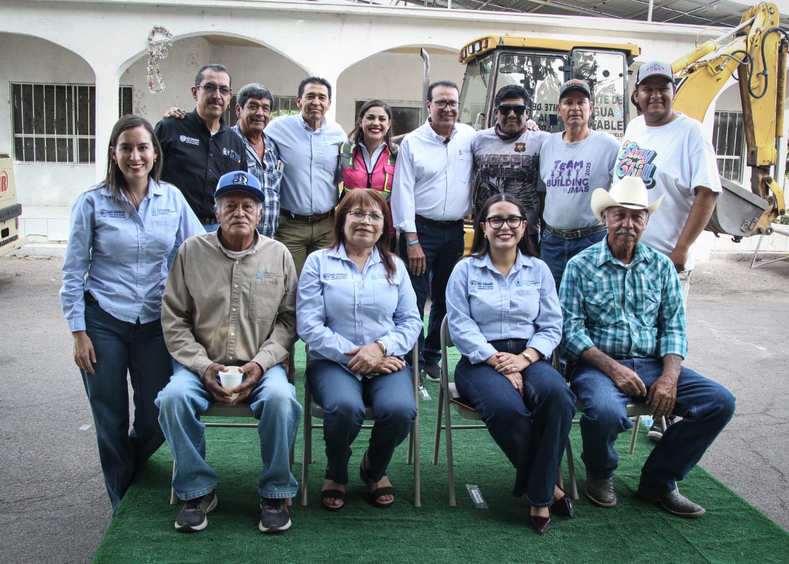 Entrega JCAS y JMAS Meoqui paneles solares y maquinaria