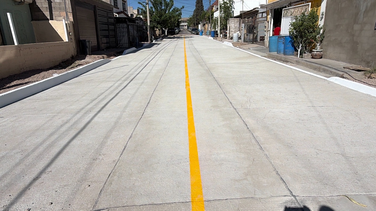 Concluye CUM con pavimentación de dos calles