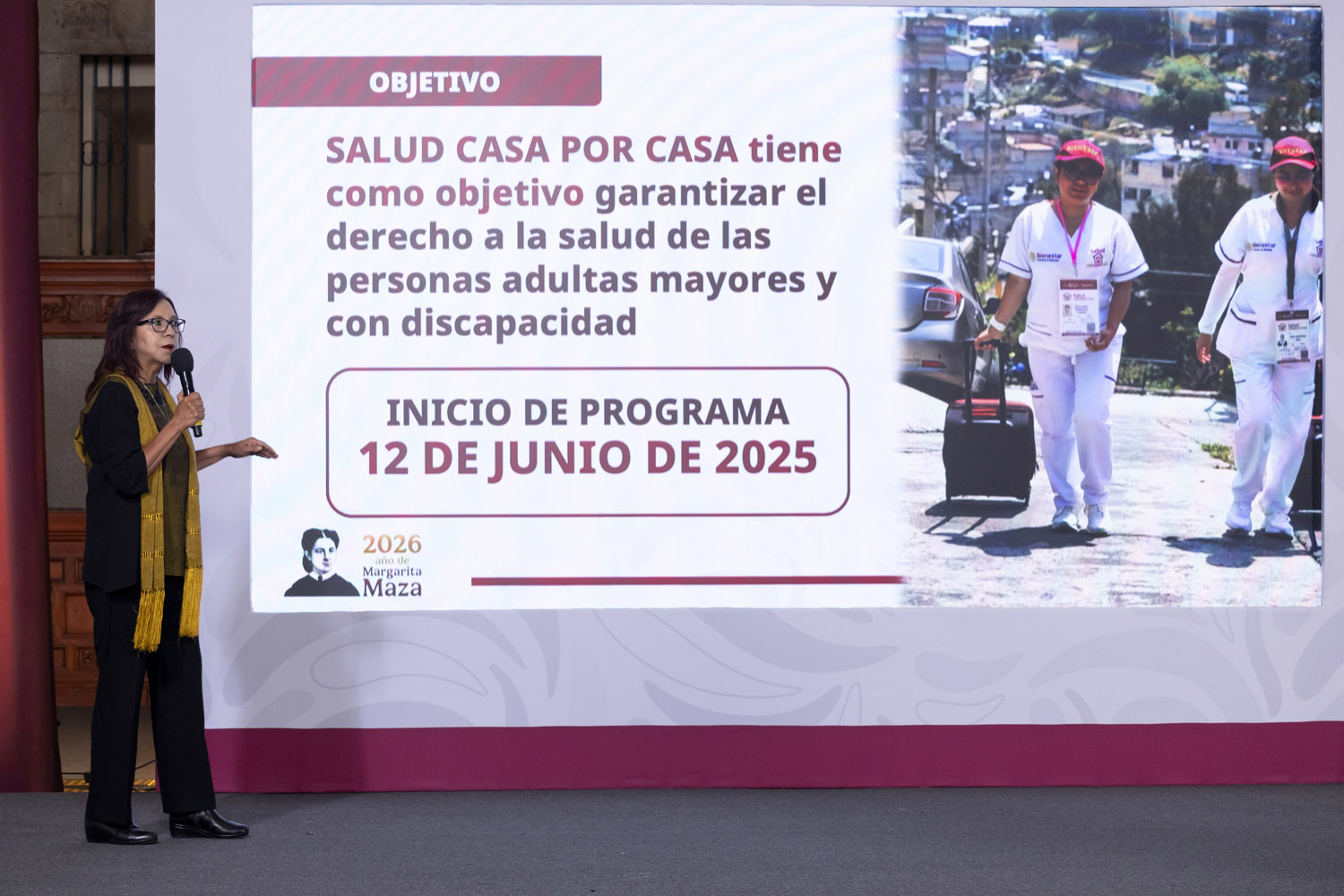 Destaca Sheinbaum credencialización del Servicio Universal de Salud; “Cualquier persona podrá atenderse en cualquier hospital”