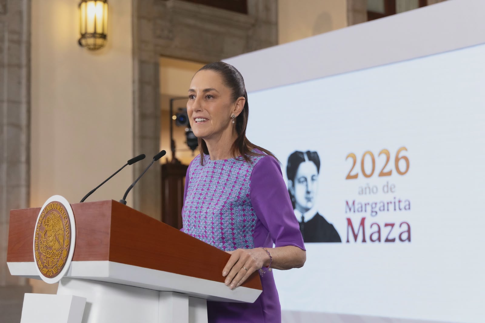 Registra 68% de aprobación Sheinbaum en encuesta