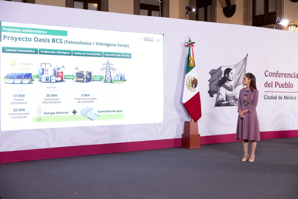 Plan de crecimiento de energías renovables es histórico, al 2030 aumentarán el 70%: Claudia Sheinbaum