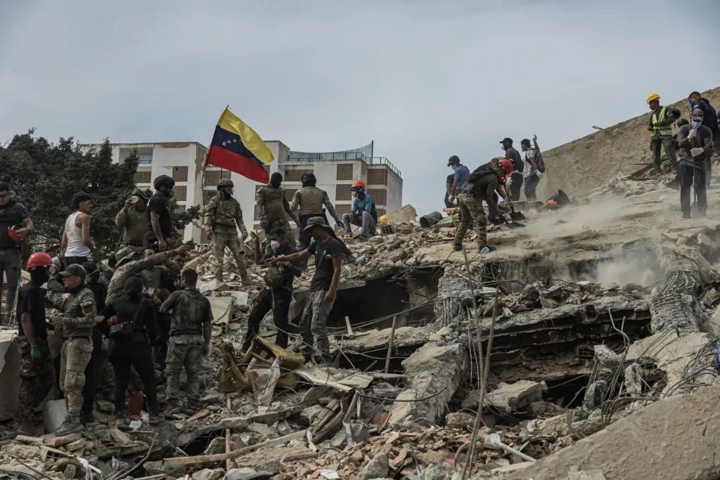 Rescatistas de 30 países se encuentran en Venezuela para apoyar labores de búsqueda
