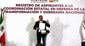 Se registra Cruz Pérez Cuéllar como aspirante a coordinar la Defensa de la Transformación