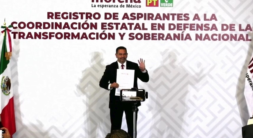 Se registra Cruz Pérez Cuéllar como aspirante a coordinar la Defensa de la Transformación