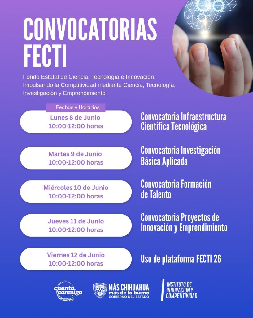 SIDE fortalece proyectos del FECTI en Chihuahua