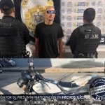 Detuvo Policía Municipal a motociclista con probable cristal