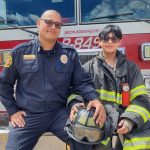 Mi papá es mi héroe: Morgan sueña con ser bombero