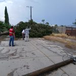 Atiende CEPC 28 incidencias por lluvias en el estado