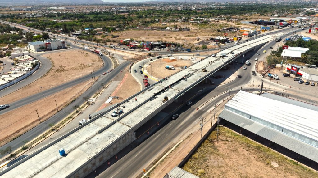 Avance del 75% en la obra de la avenida Fuerza Aérea