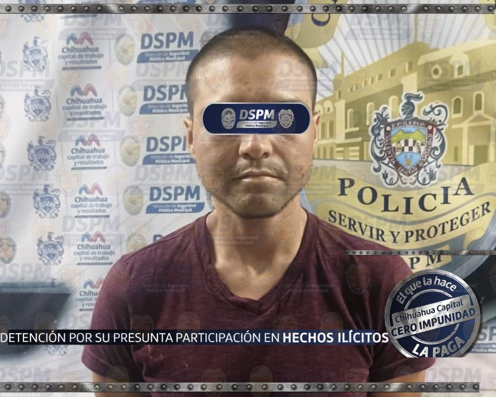 Cae sujeto con supuesta droga en la Villa Juárez