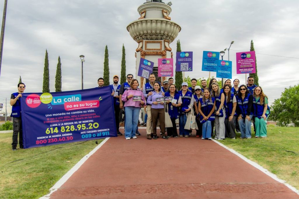 Realizan crucero para dar a conocer “La calle no es su lugar”