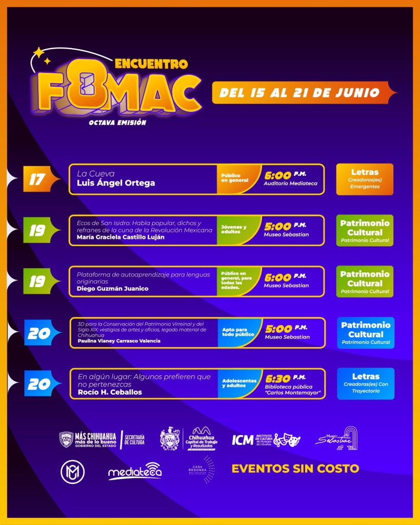 Invitan a primera semana de presentaciones del Encuentro FOMAC 8