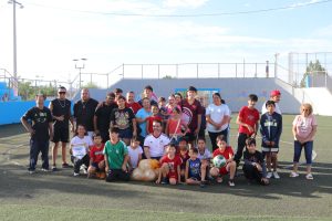 Llevan el programa “Manos a la Cancha” a Villa Juárez