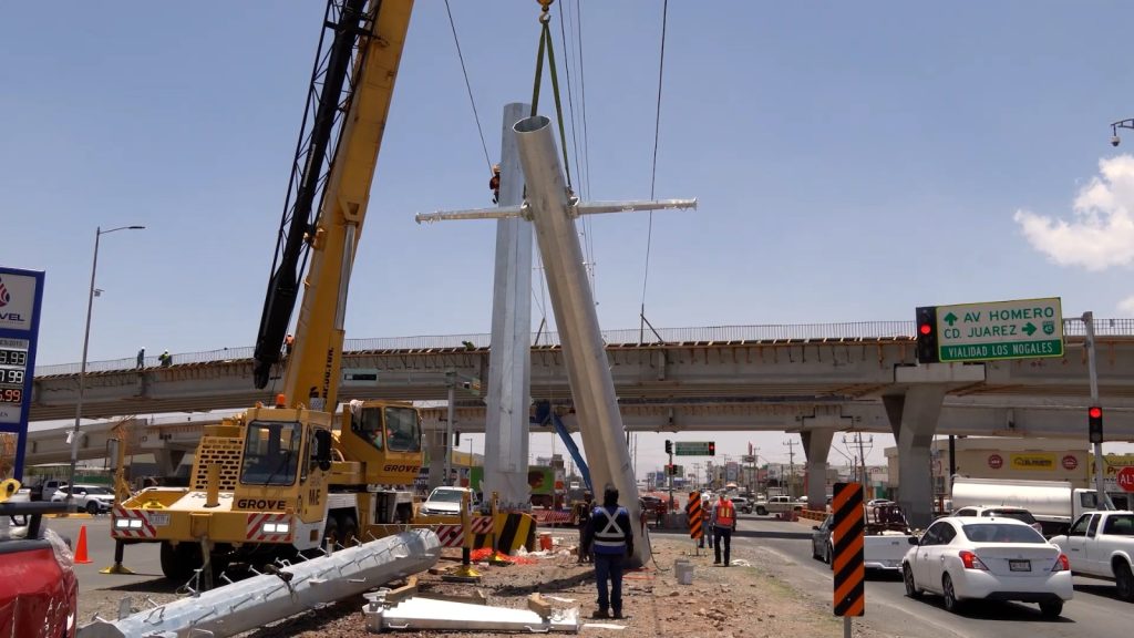 Avanza al 78% el paso superior de La Nogales