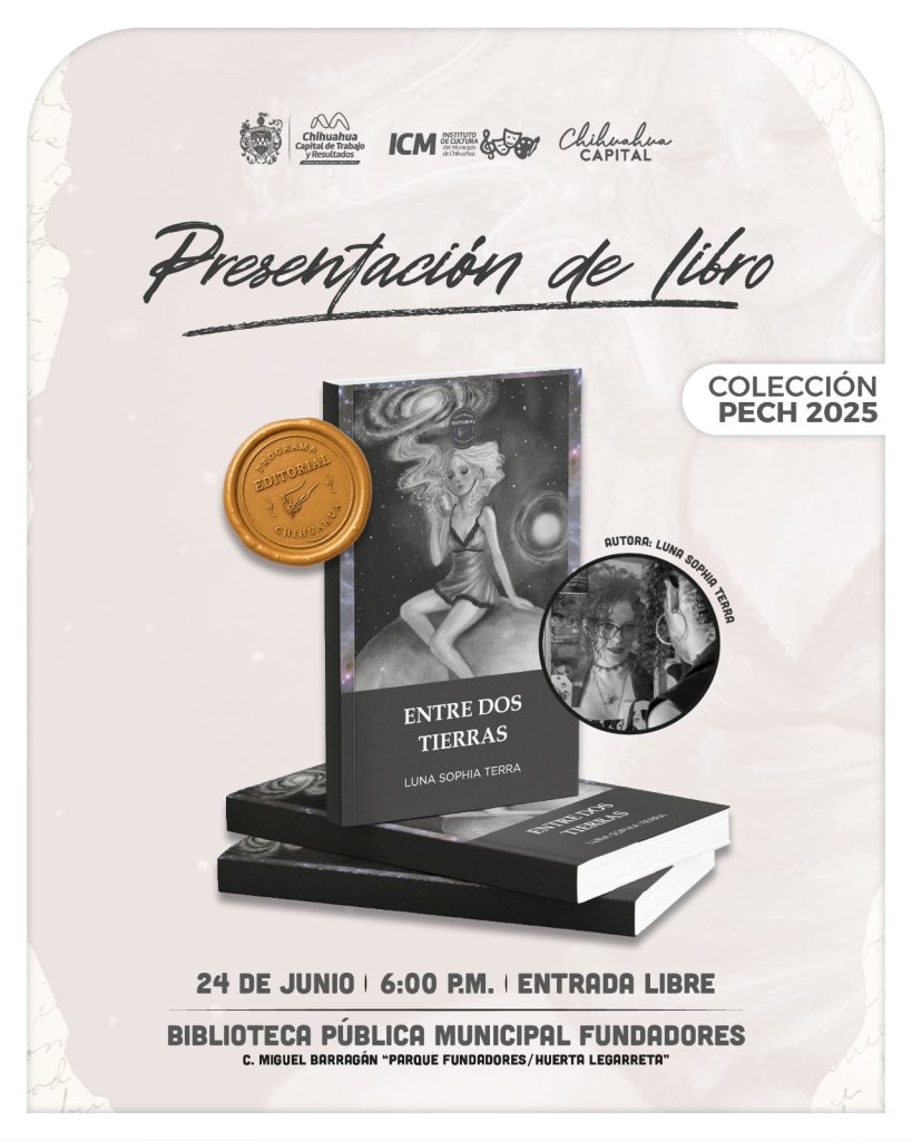 Invita ICM a la presentación del libro “Entre Dos Tierras”