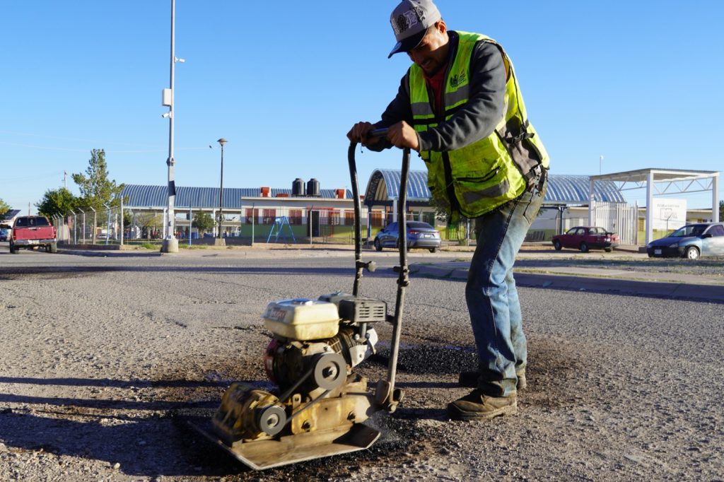 Atendió Municipio más de mil 400 baches durante la semana