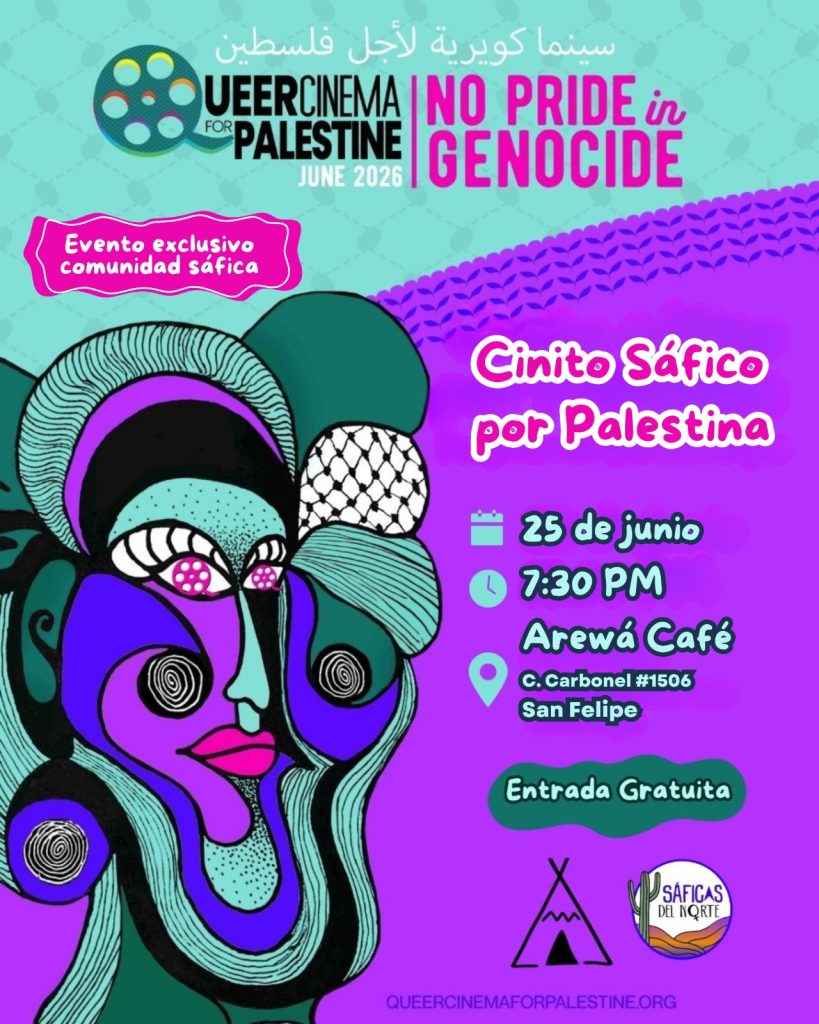 Chihuahua se une a más de 300 proyecciones de Cinema Queer por Palestina