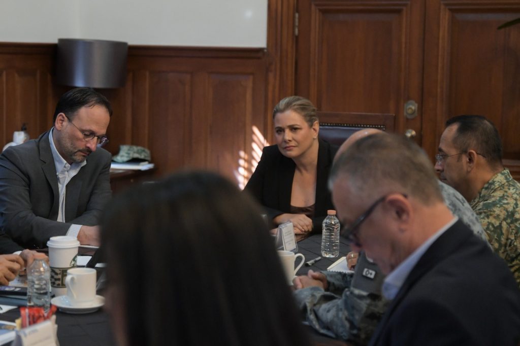 Maru encabeza reunión de la Mesa de Seguridad