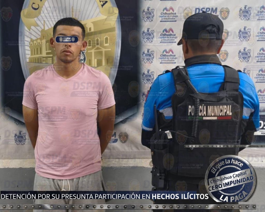 Lo detienen Policías Municipales por escandalizar