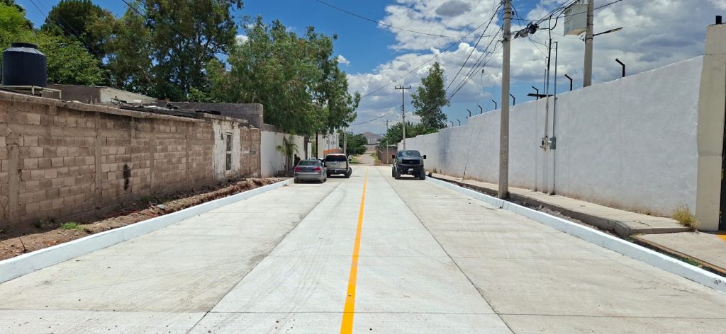 Concluye CUM pavimentación en la colonia Deportistas
