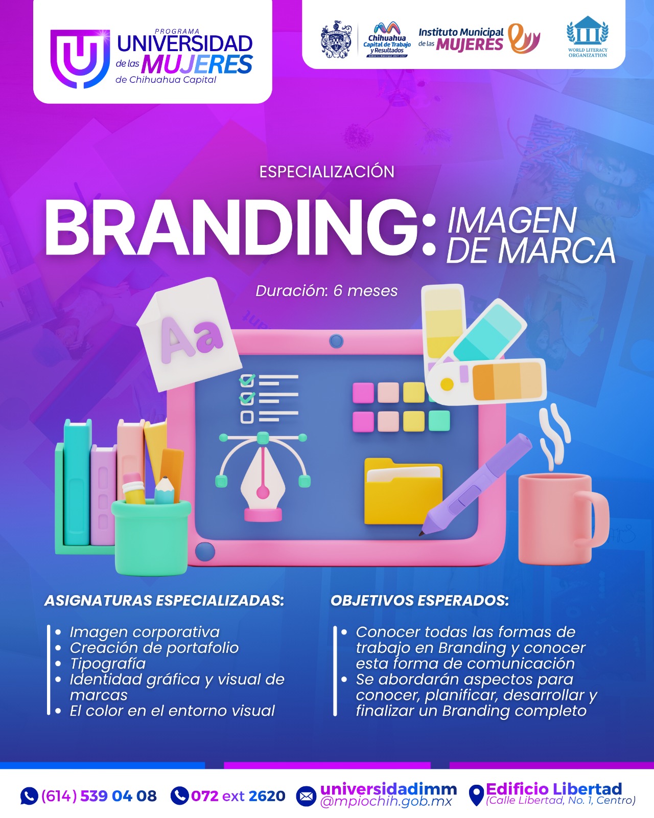 Aprende branding en la Universidad de las Mujeres