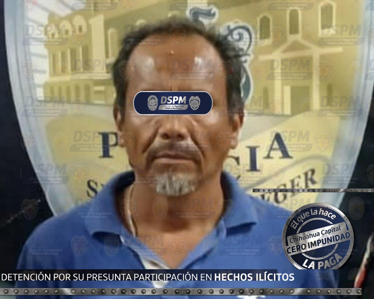 Municipales detienen a probable narcomenudista