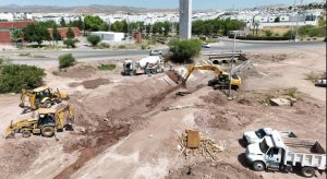 Avanza SCOP en obras de drenaje de la Labor de Terrazas