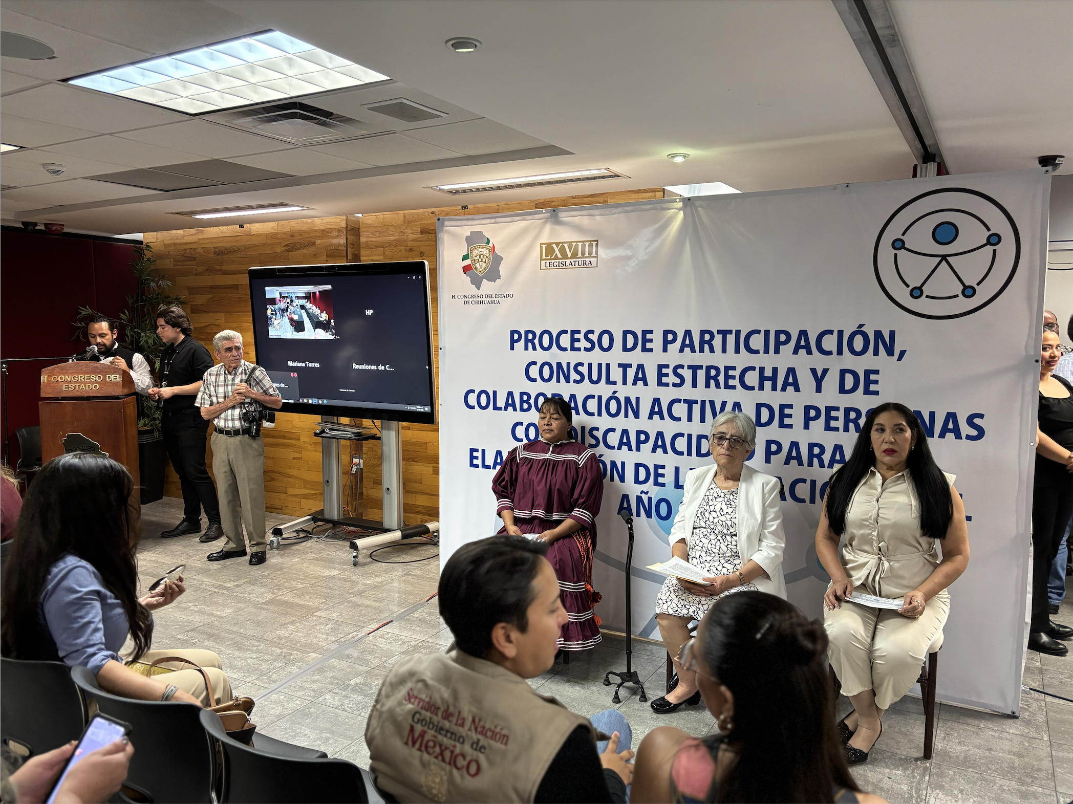 Inicia Congreso consulta para elaborar legislación sobre discapacidad