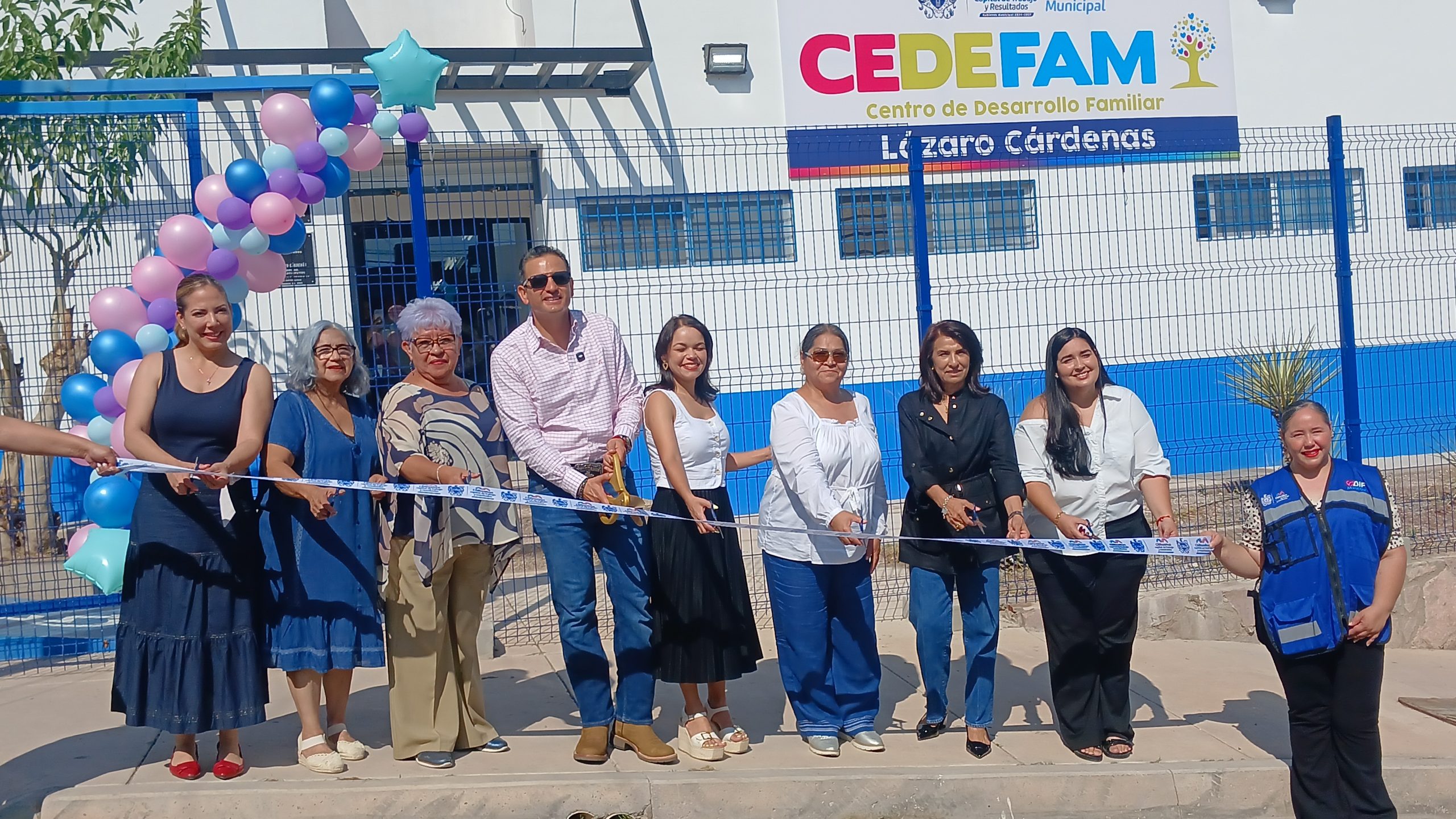 Inaugura alcalde remodelación del CEDEFAM Lázaro Cárdenas