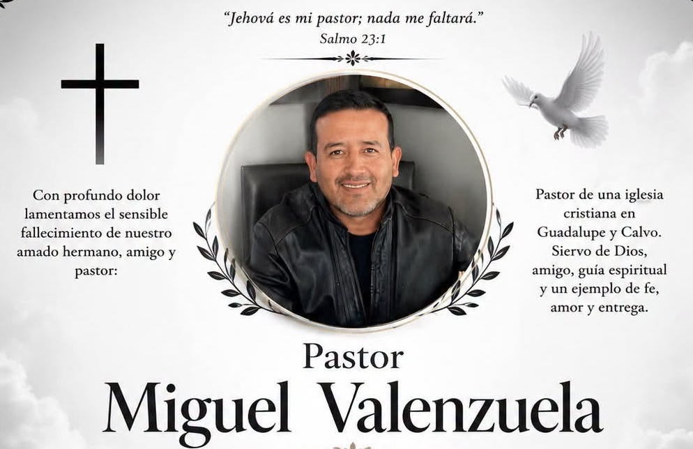 Fiscalía indaga homicidio de pastor y su padre