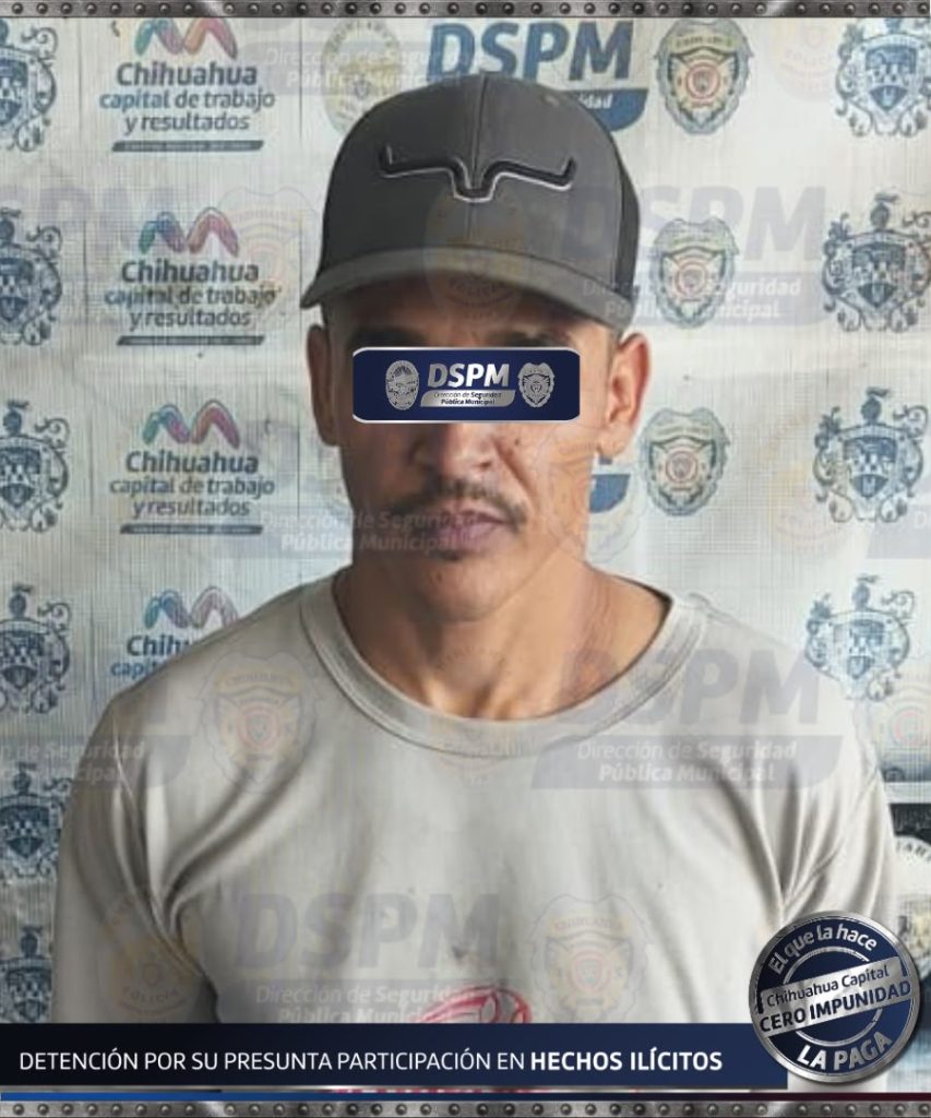 Detiene Policía Municipal a probable implicado en robos a negocios