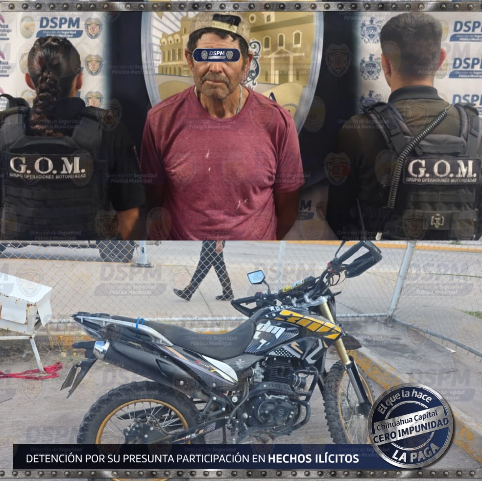 Detienen a hombre por presuntos delitos contra la salud