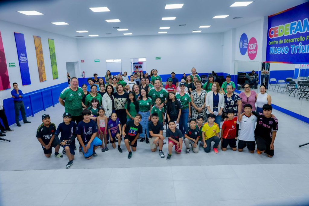 Inaugura Marco Bonilla el CEDEFAM Nuevo Triunfo