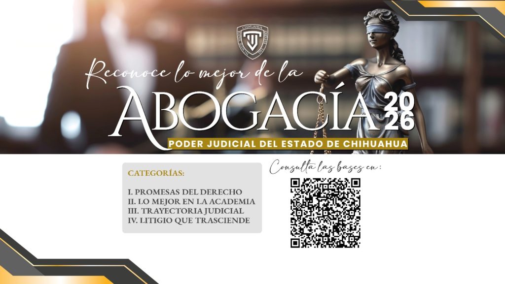 El Poder Judicial busca a “Lo Mejor de la Abogacía 2026”