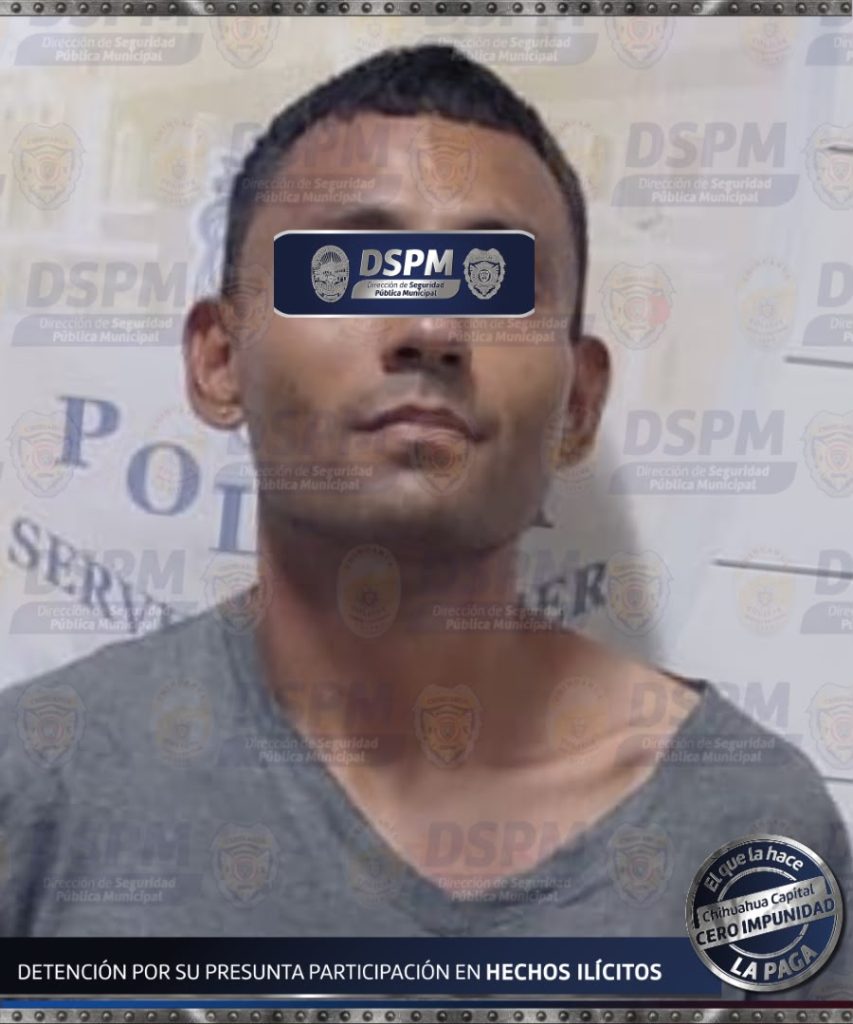 Detienen municipales a hombre con presunta droga en la Fuentes Mares
