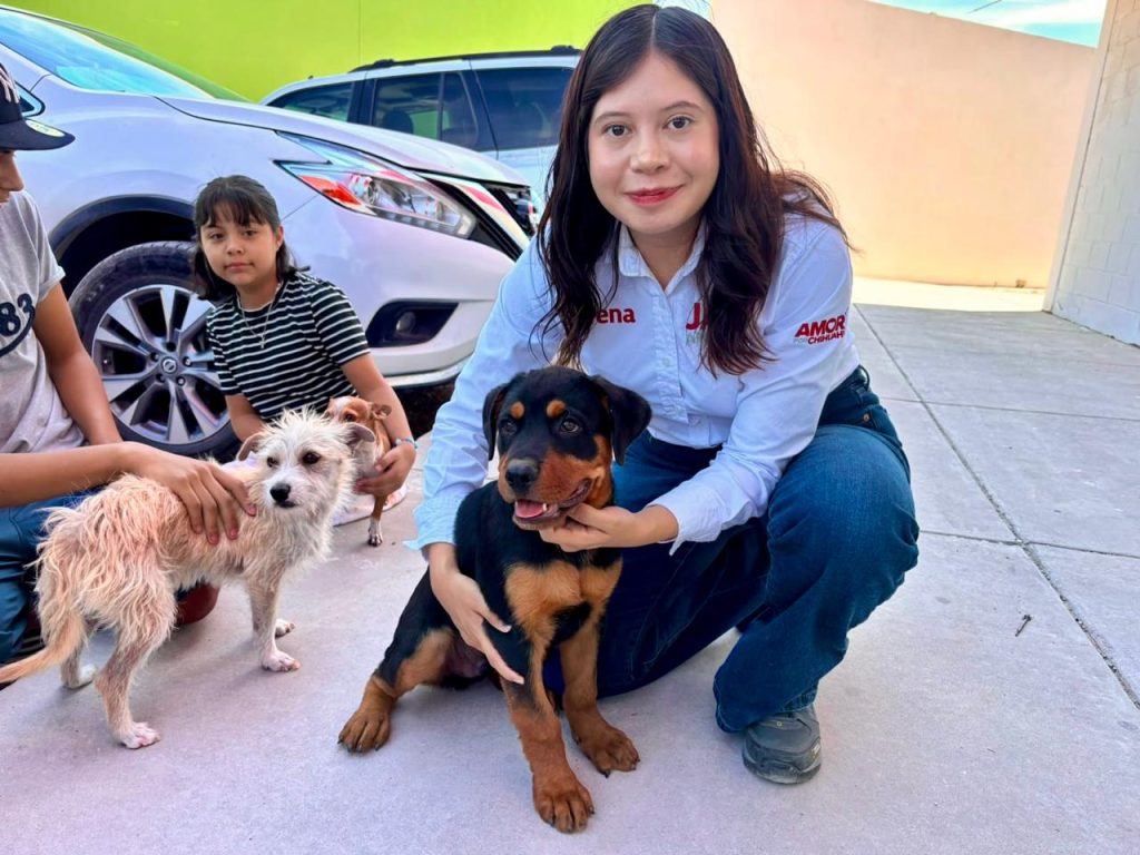 Por amor y respeto a animales, Argüelles realiza actividades en Juárez