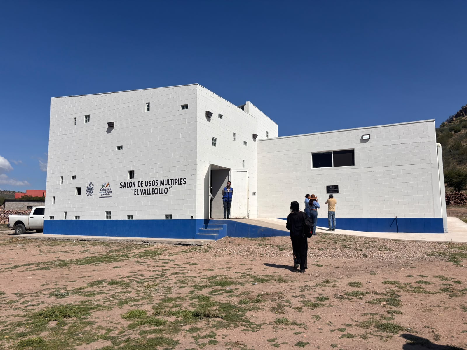Inversión de 1.9 mdp para ampliar salón de usos múltiples en El Vallecillo