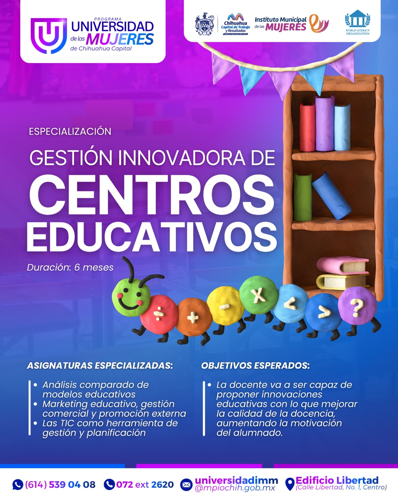 Invita Universidad de las Mujeres a especialización