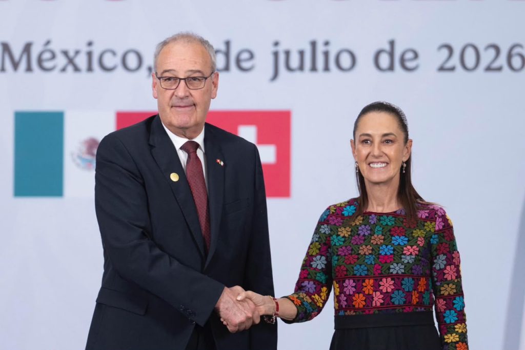 Seguiremos ampliando relaciones, Sheinbaum tras reunión con el presidente de Suiza
