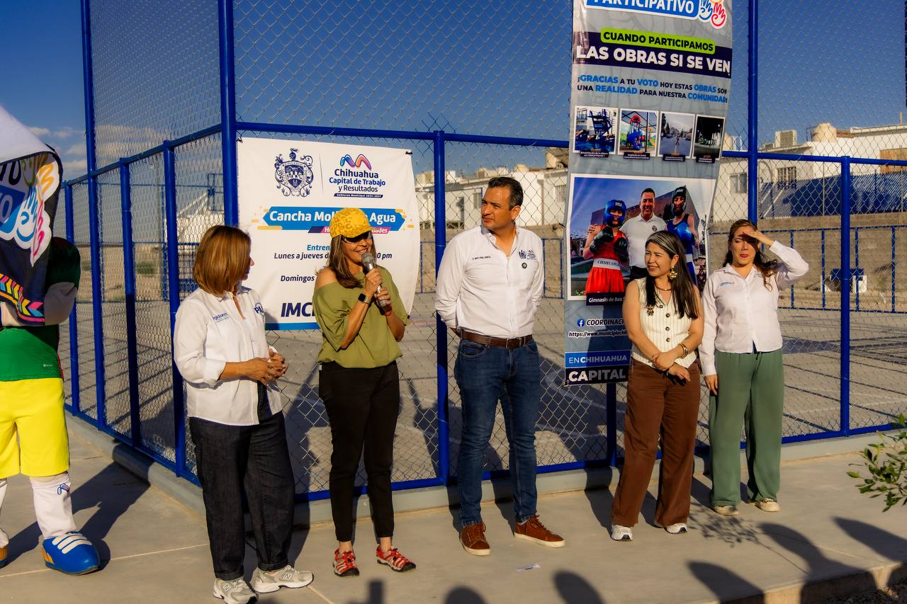 Entrega alcalde nuevo parque a vecinos de Molino de Agua
