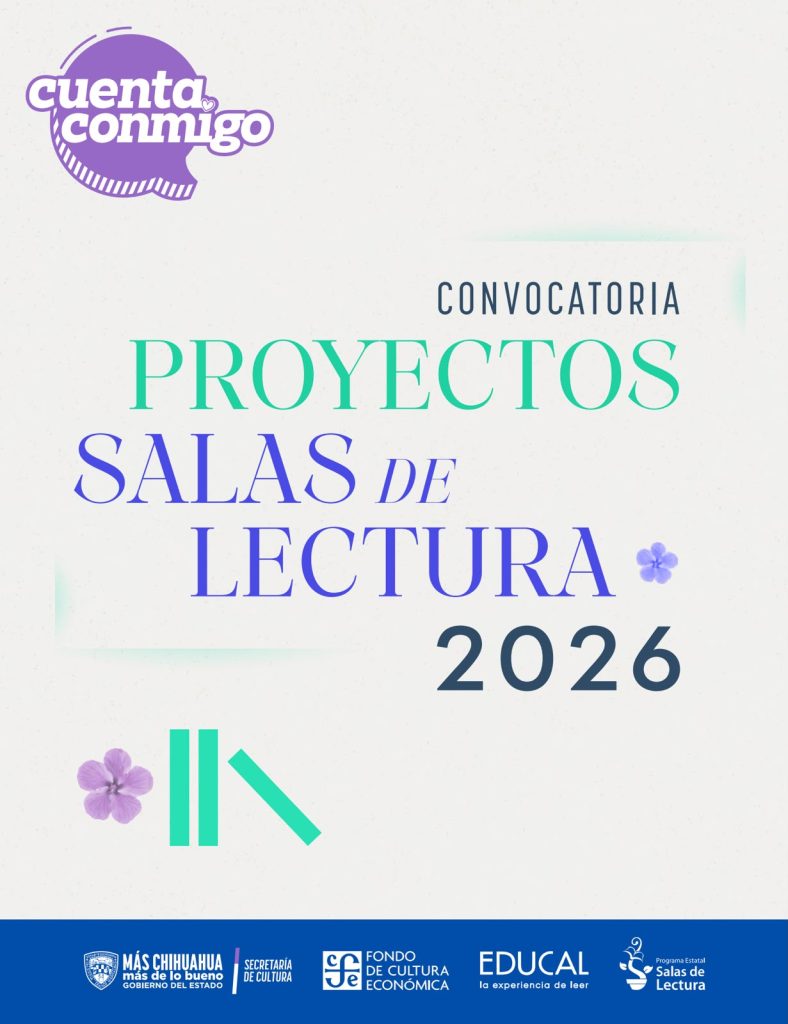 Lanza Cultura convocatoria para integrar proyectos de Salas de Lectura