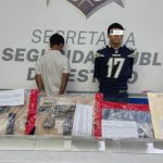 Detiene SSPE a 2 armados con vehículo robado en Juárez