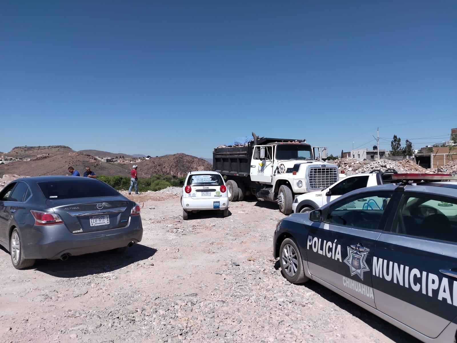 Identifica los lugares autorizados por Municipio para depositar escombro