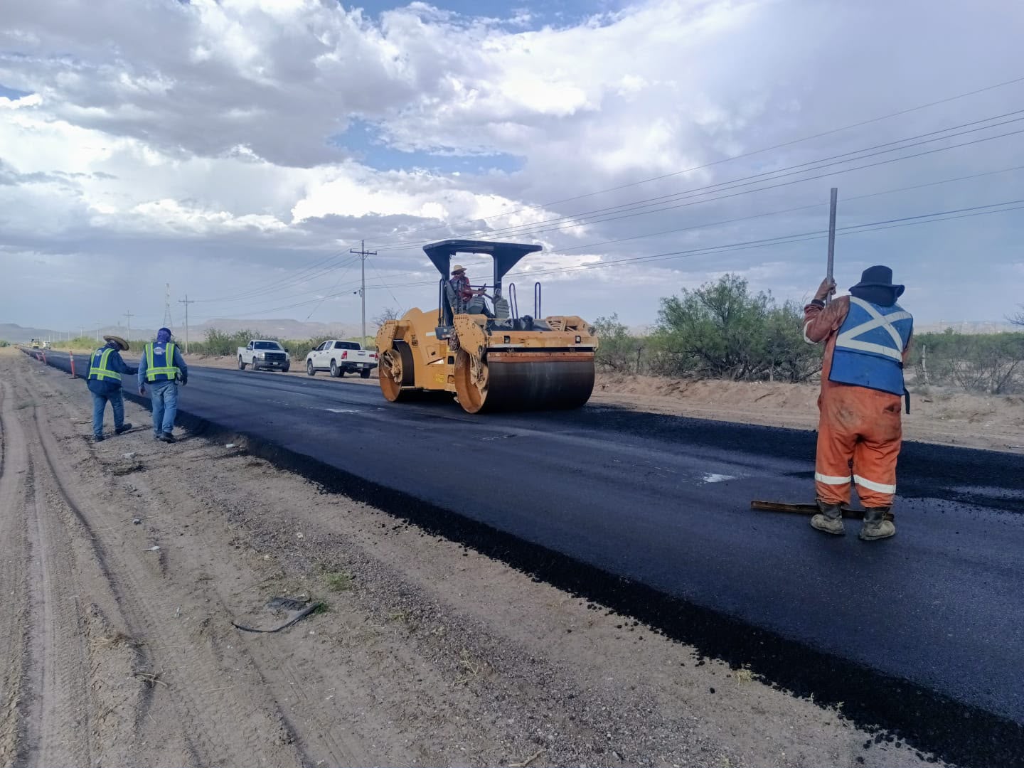 Al 60% la rehabilitación de la carretera Conchos–Naica